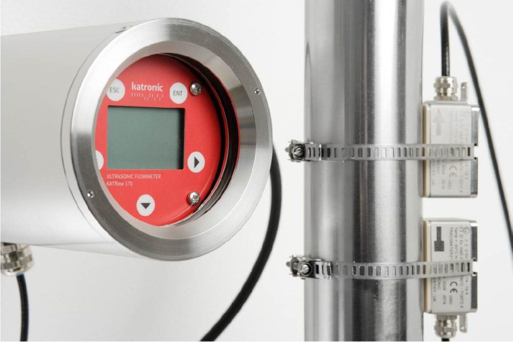 KATflow 170 (ATEX) - fixed stainless steel ultrasonic flowmeter | U-F-M b.v.