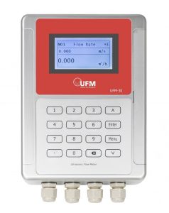 UFM-30 ultrasone clamp-on flowmeter voor vaste installatie