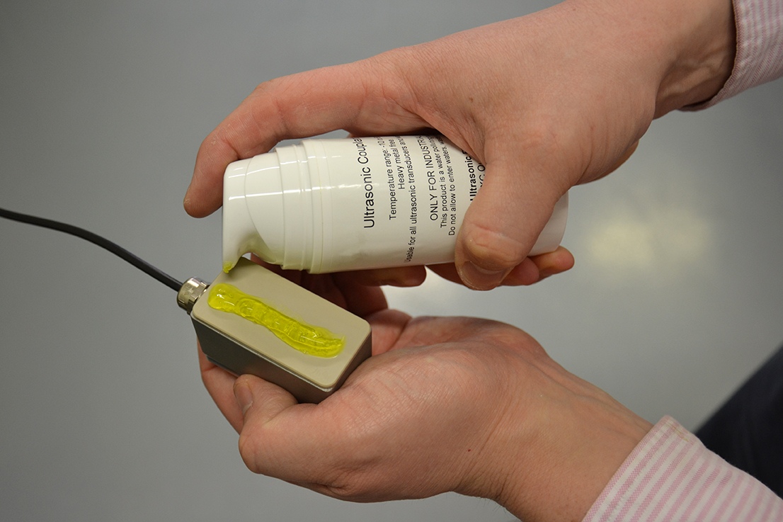 Koppelmiddel: gele transparante gel voor ultrasone flowmeters | -10C-+60C