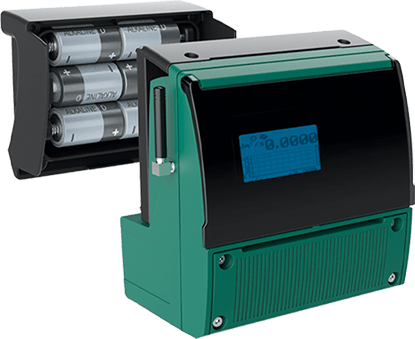 MV 255 - batterijgevoede elektromagnetische flow converter