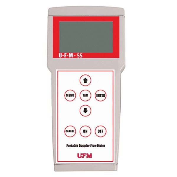 UFM 55 - portable doppler flowmeter