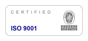 U-F-M is ISO 9001:2015 gecertificeerd door Bureau Veritas