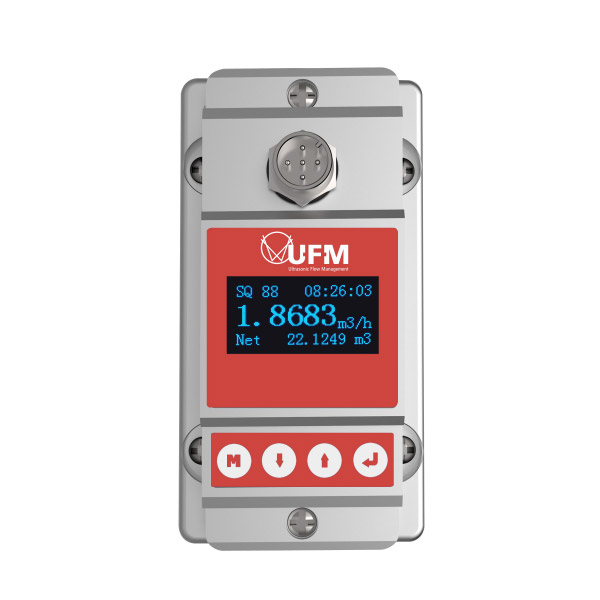 UFM-15 - clamp-on flow watch for permanent installation